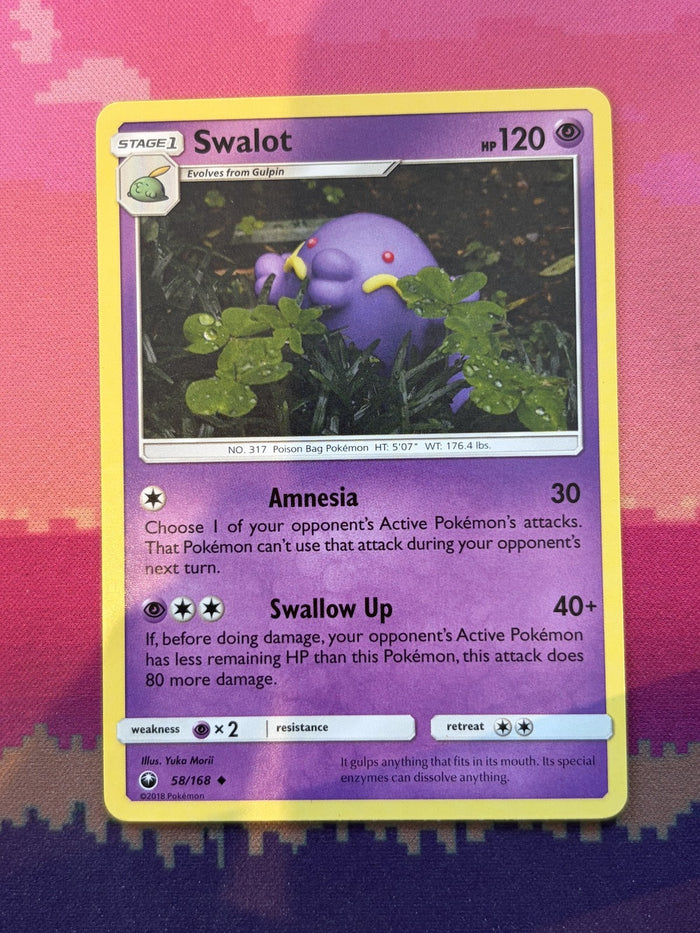 Pokemon Card Swalot Celestial Storm Uncommon 58/168 Near Mint