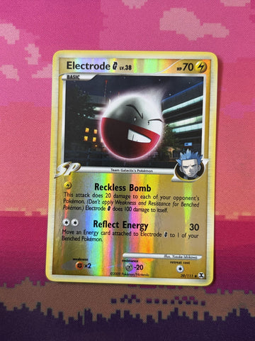Pokemon Card Electrode G Rising Rivals Reverse Holo 39/111 Near Mint