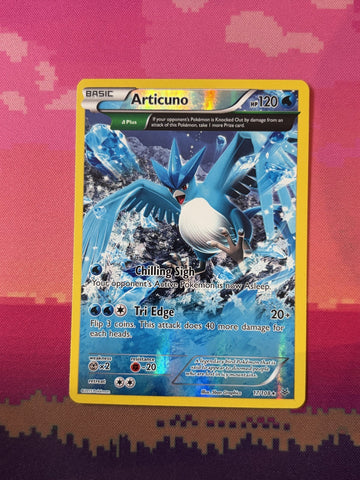 Pokemon Card Articuno Roaring Skies Reverse Holo 17/108 Near Mint