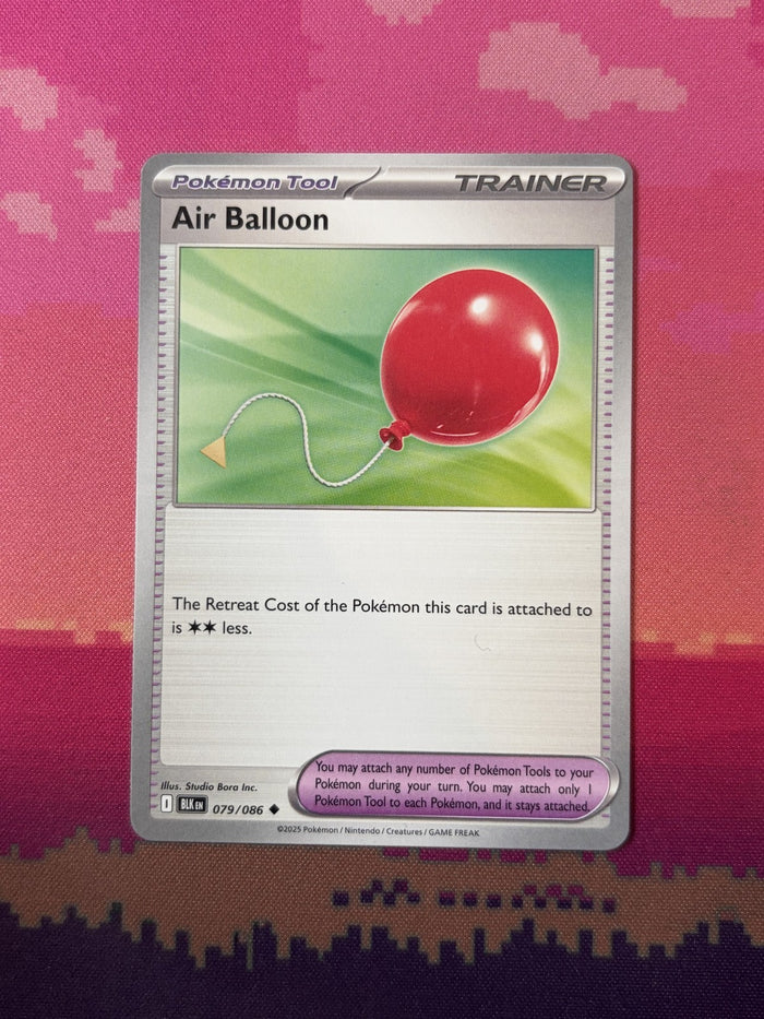 Pokemon Card Air Balloon Black Bolt Uncommon 079/086 Near Mint