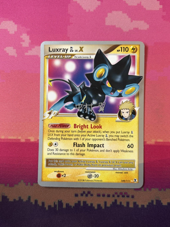 Pokemon Card Luxray G LV.X World Championship 109/111 Near Mint