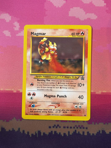 Pokemon Card Magmar Wizards Black Star Promo 44 Near Mint