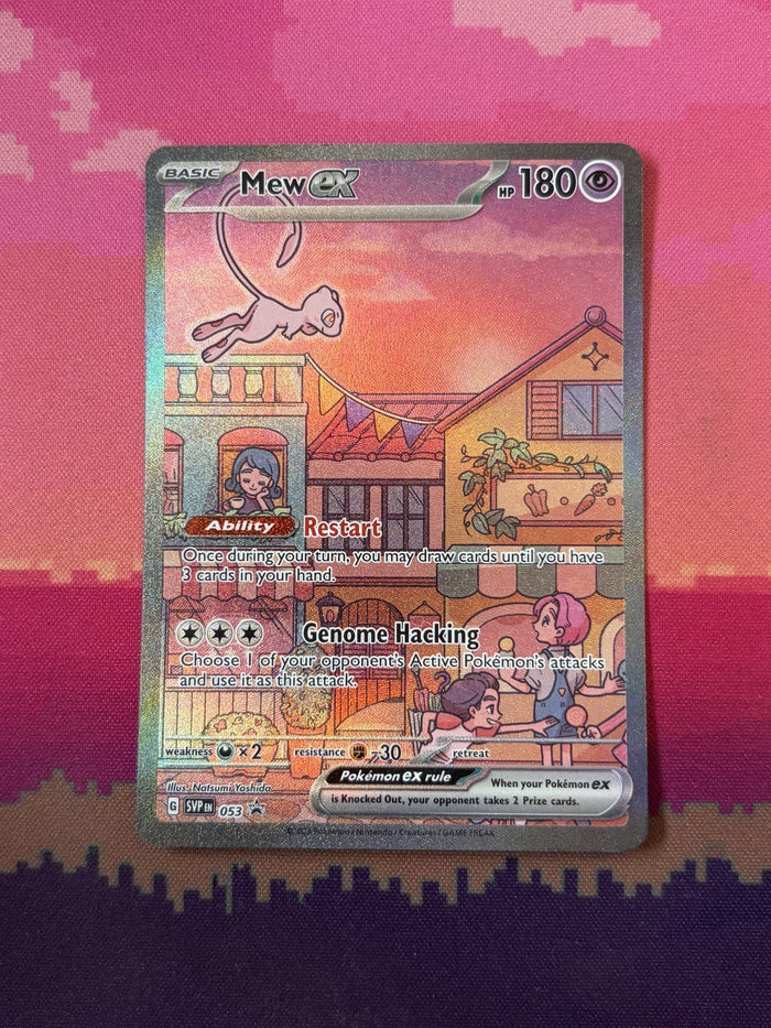 Pokemon Card Mew ex Scarlet & Violet Promo Black Star Promo 053 Near Mint