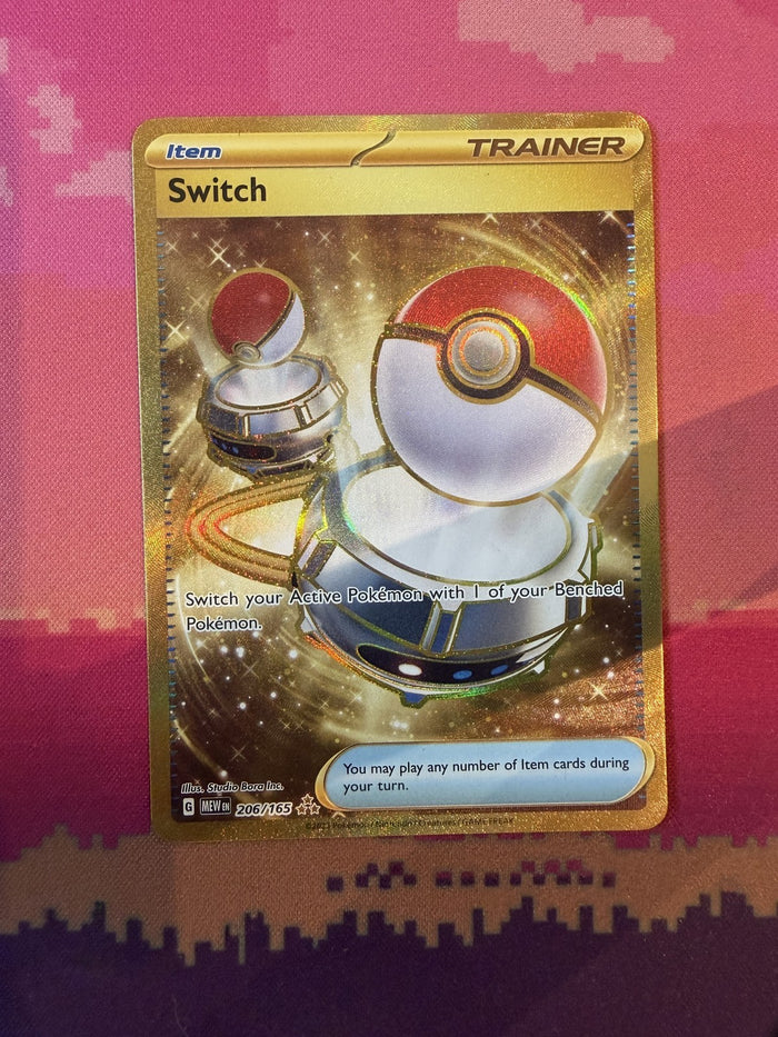 Pokemon Card Switch Scarlet & Violet 151 Hyper Rare 206/165 Near Mint