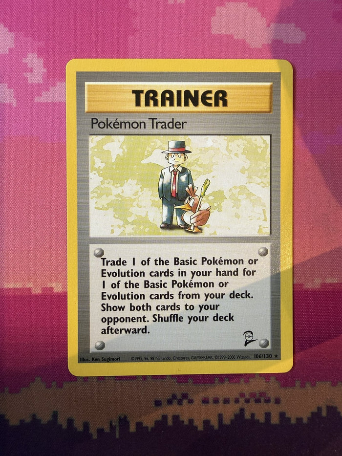 Pokemon Card Pokemon Trader Base Set 2 Rare 106/130 Near Mint