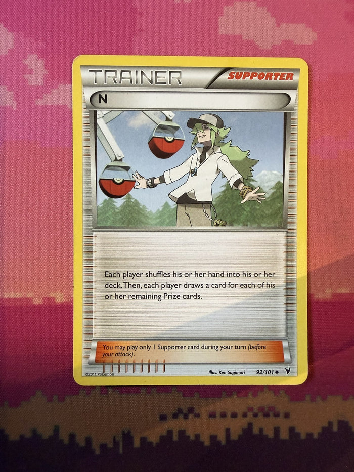 Pokemon Card N Noble Victories Uncommon 92/101 Near Mint