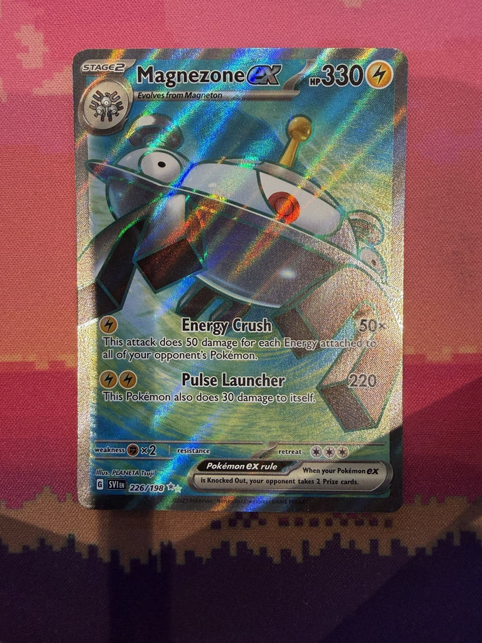 Pokemon Card Magnezone ex Scarlet & Violet Base Ultra Rare 226/198 Near Mint