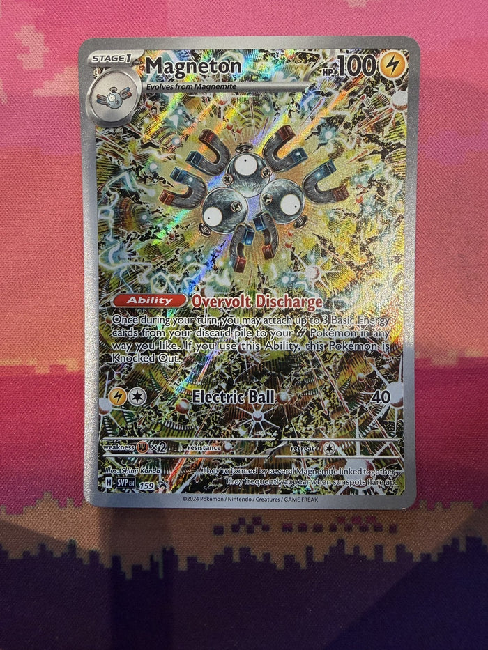 Pokemon Card Magneton Scarlet & Violet Promo 159 Near Mint