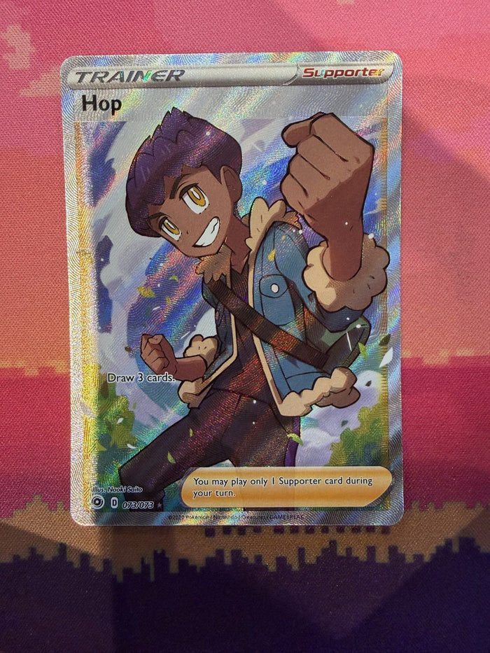 Pokemon Card Hop Champion's Path Ultra Rare 073/073 Near Mint
