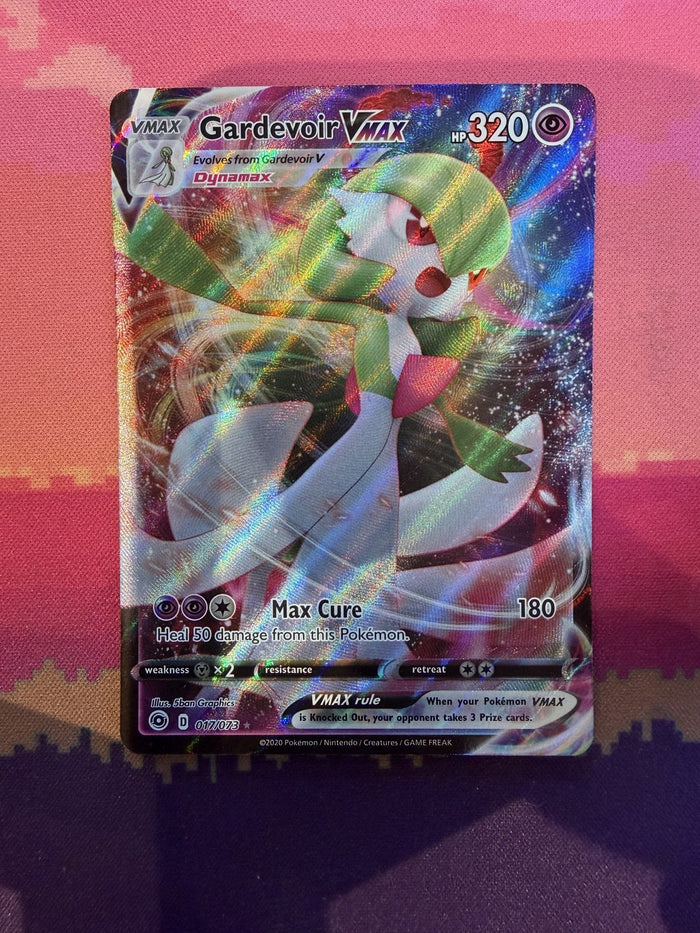 Pokemon Card Gardevoir VMAX Champion's Path Ultra Rare 017/073 Near Mint