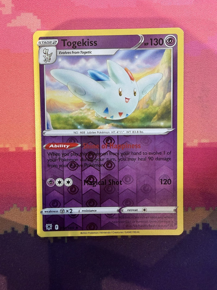 Pokemon Card Togekiss Astral Radiance Reverse Holo 057/189 Near Mint