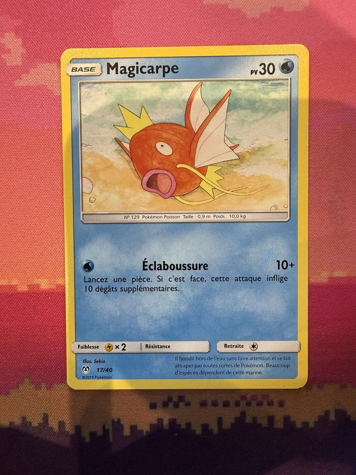 Pokemon Card Magikarp McDonald's Collection 2019 French Common 17/40 NM