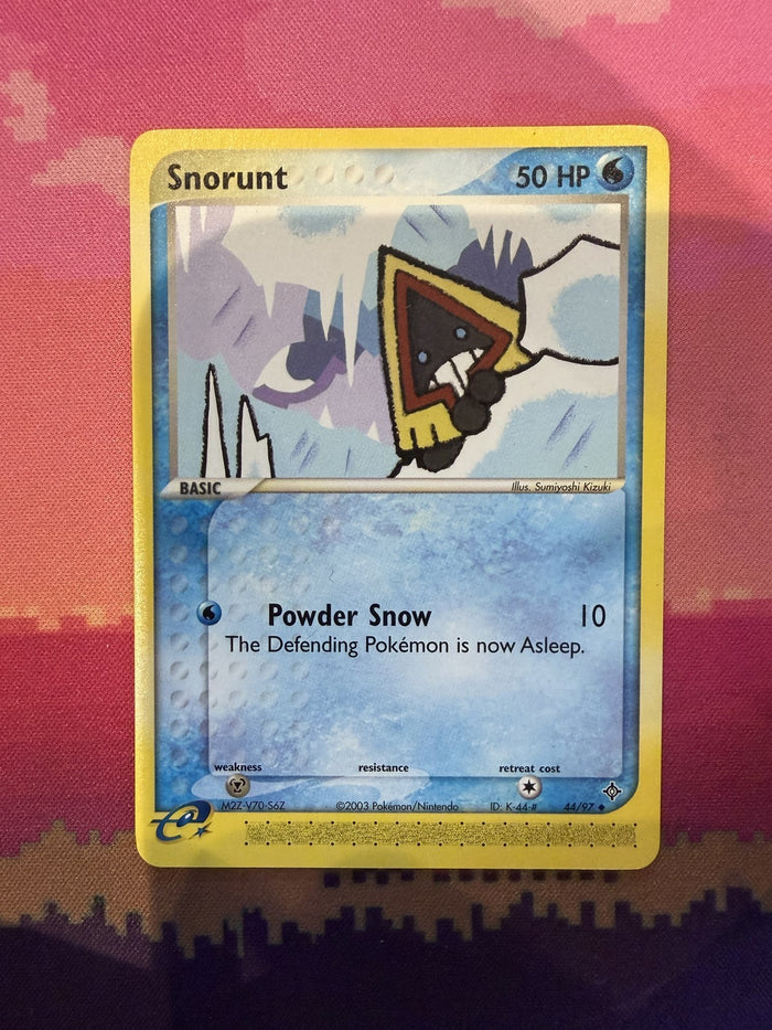 Pokemon Card Snorunt Dragon Uncommon 44/97 Near Mint