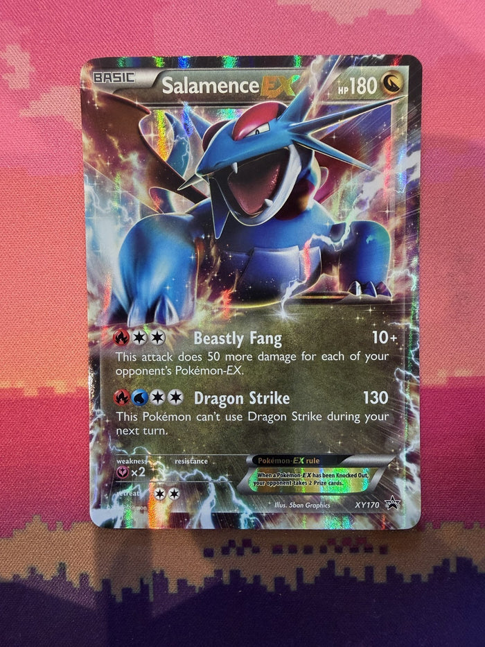 Pokemon Card Salamence EX XY Promo Black Star Promo XY170 Near Mint
