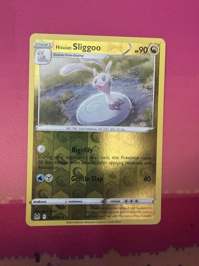 Pokemon Card Hisuian Sliggoo Reverse Holo Astral Radiance 133/196 Near Mint