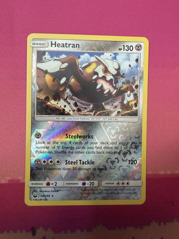 Pokemon Card Heatran Reverse Holo Celestial Storm 098/168 Near Mint