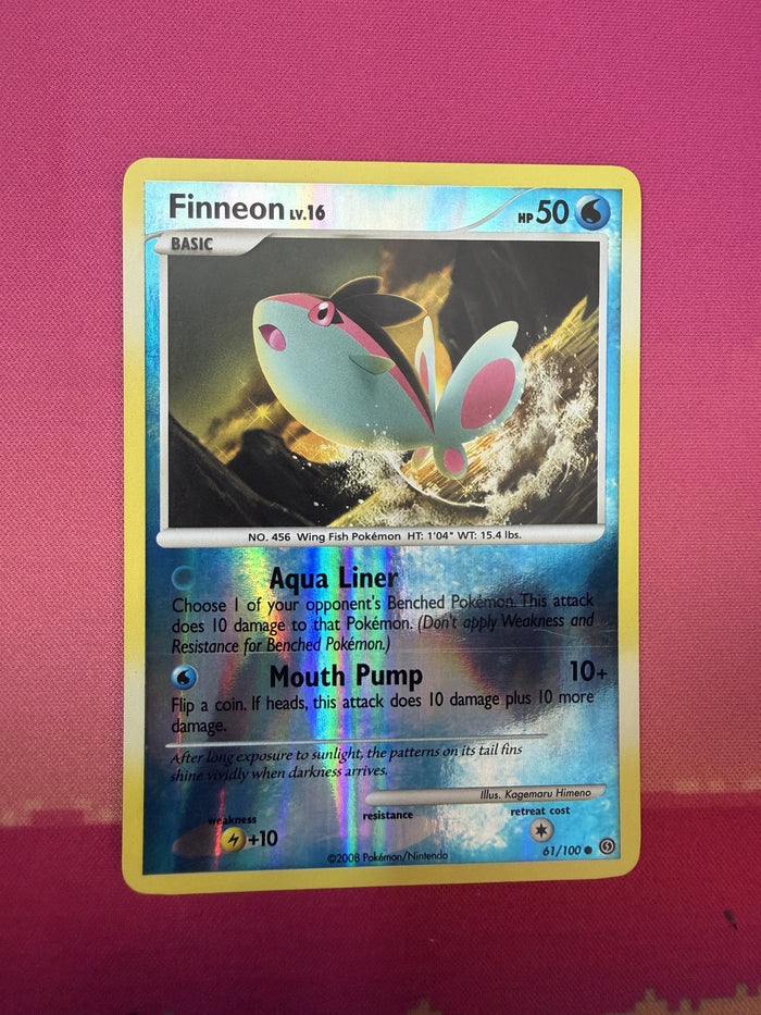 Pokemon Card Finneon Reverse Holo Stormfront 061/100 Near Mint