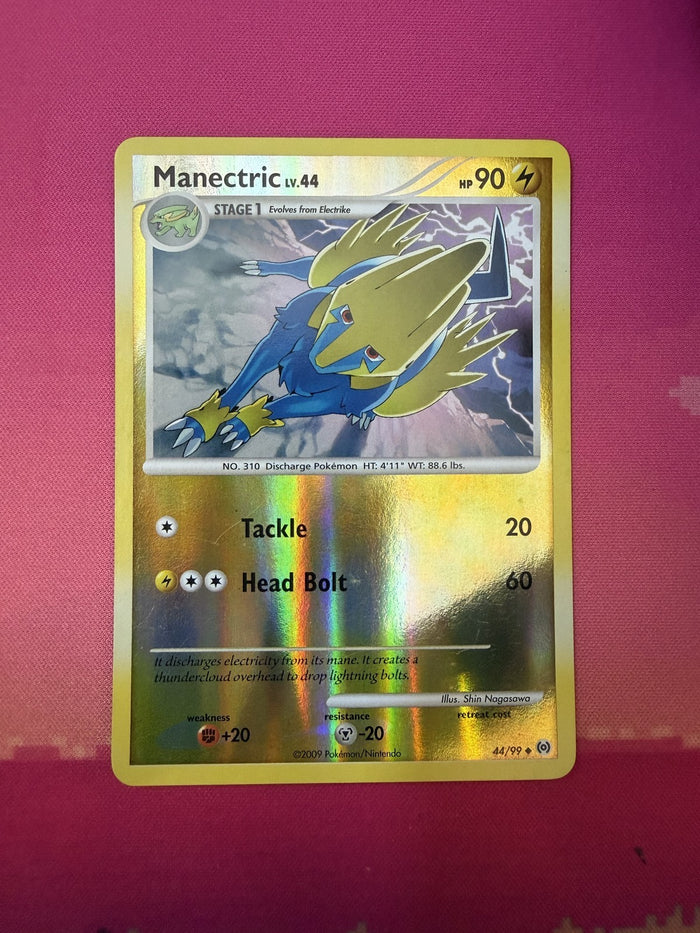 Pokemon Card Manectric Reverse Holo Arceus Arceus 44/99 Near Mint