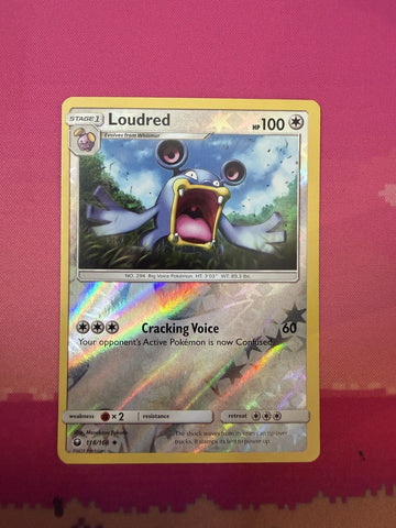 Pokemon Card Loudred Reverse Holo Celestial Storm 118/168 Near Mint