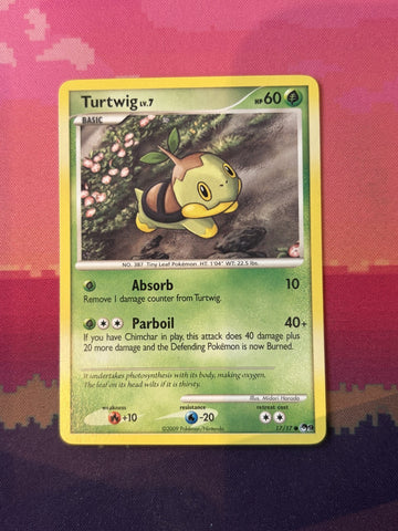 Pokemon Card Turtwig Pop Series 9 17/17 Near Mint