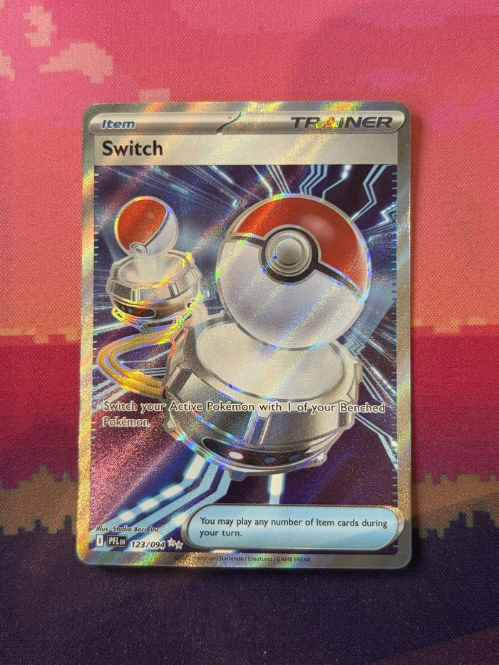 Pokemon Card Switch Phantasmal Flames Ultra Rare 123/094 Near Mint