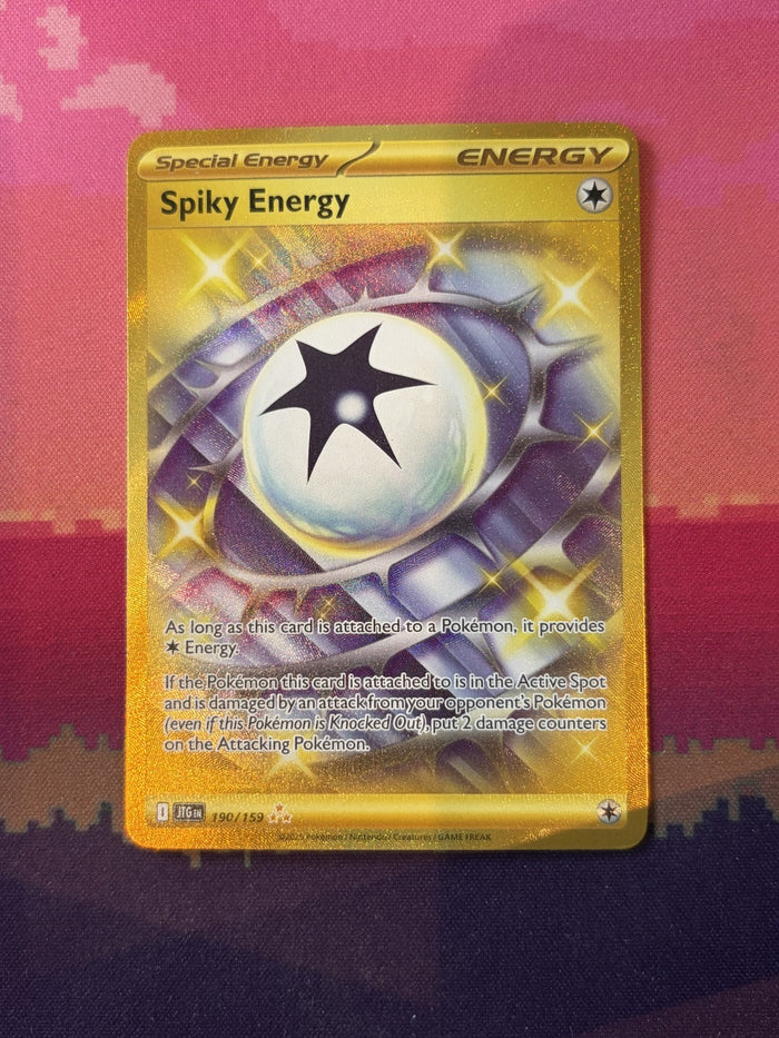 Pokemon Card Spiky Energy Journey Together Secret Rare 190/159 Near Mint