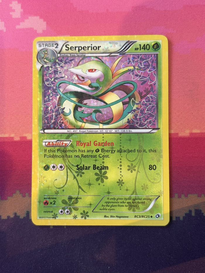 Pokemon Card Serperior Legendary Treasures Radiant Collection RC3/RC25 Near Mint