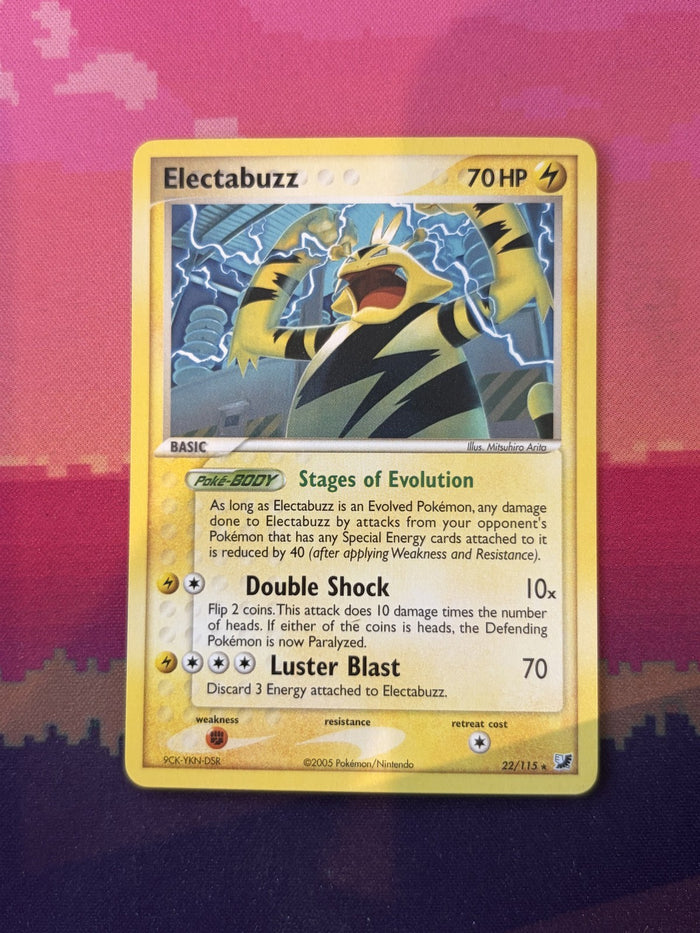 Pokemon Card Electabuzz Unseen Forces Rare 22/115 Near Mint