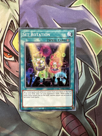 SDSA-EN025 Set Rotation Common 1st Edition NM Yugioh Card