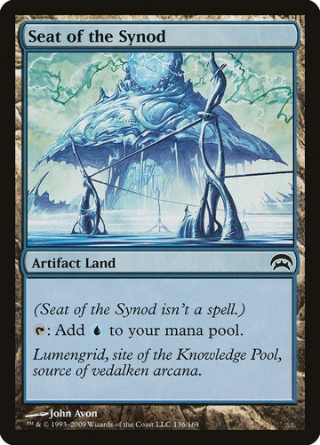Seat Of The Synod - Planechase Excellent Magic MTG