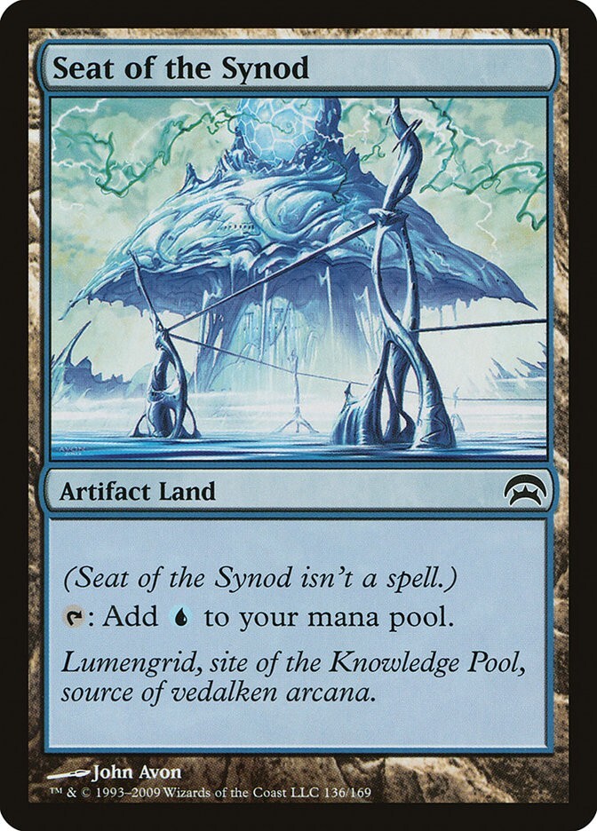 Seat Of The Synod - Planechase Excellent Magic MTG