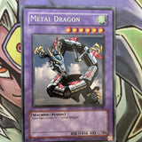 LOB-E082 Metal Dragon Rare Unlimited Edition NM Yugioh Card