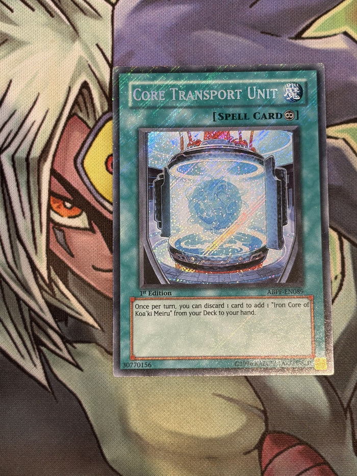 ABPF-EN089 Core Transport Unit Secret Rare 1st Edition NM Yugioh Card