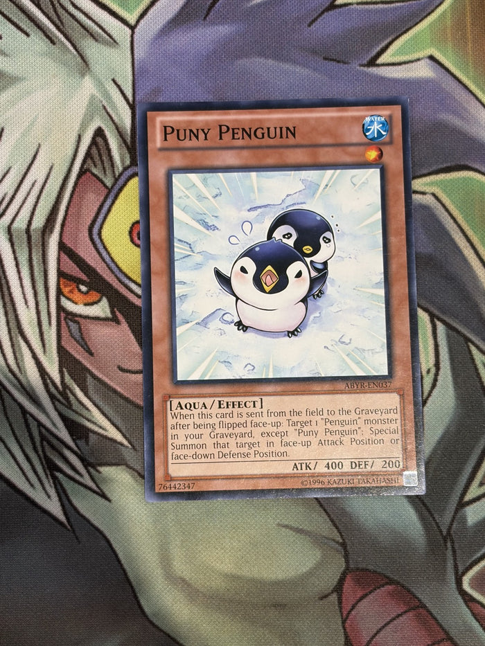 ABYR-EN037 Puny Penguin Common UNL Edition NM Yugioh Card