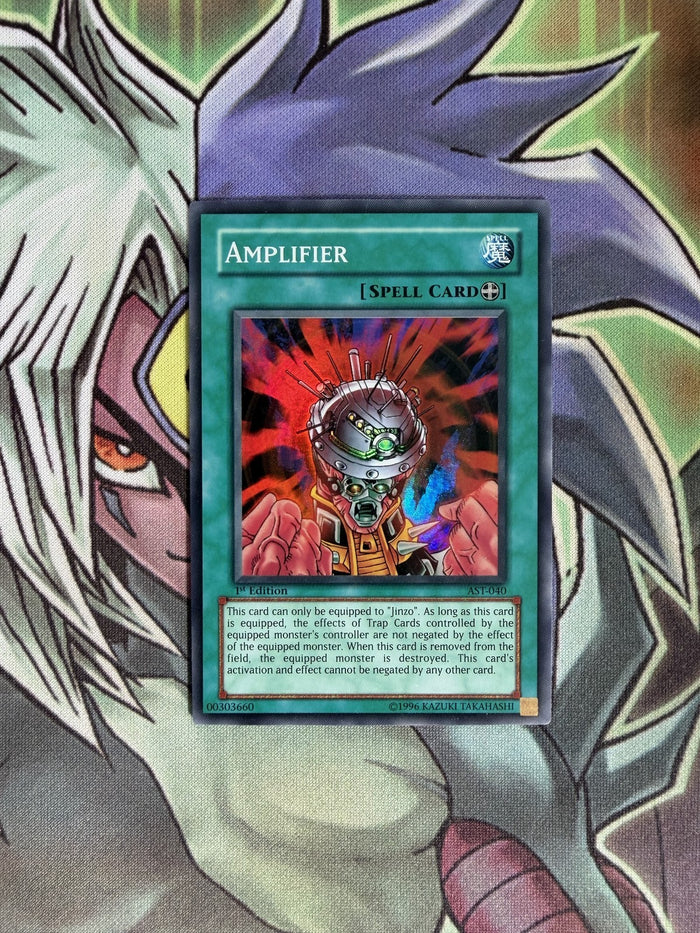 AST-040 Amplifier Super Rare 1st Edition NM Yugioh Card