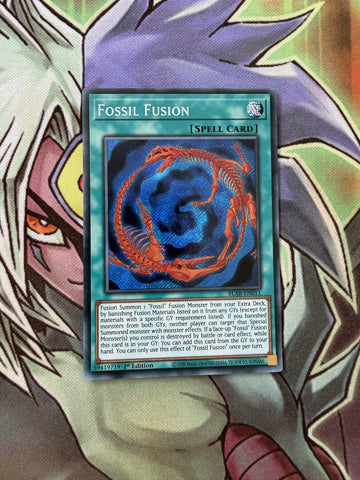 BLAR-EN011 Fossil Fusion Secret Rare 1st Edition NM Yugioh Card