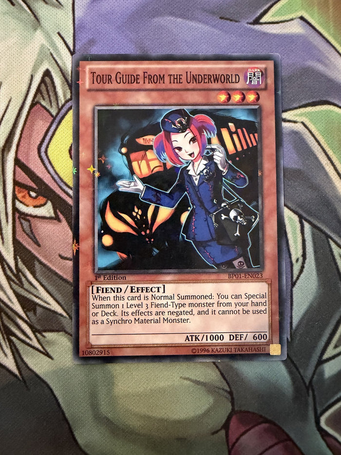 BP01-EN023 Tour Guide From the Underworld Starfoil Rare 1st Edition NM Yugioh
