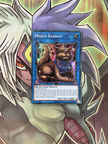 COTD-EN052 Missus Radiant Super Rare UNL Edition NM Yugioh Card