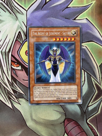 CP03-EN009 The Agent of Judgment - Saturn Rare UNL Edition NM Yugioh Card