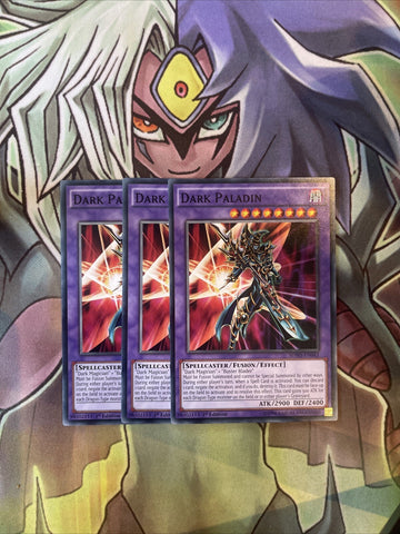 SDMY-EN043 x3 Dark Paladin Common Excellent Condition Yugioh