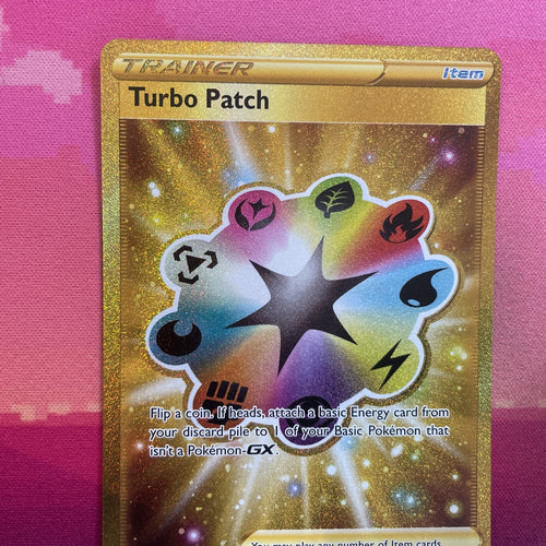 Pokemon Card Turbo Patch 200/189 Secret Rare Darkness Ablaze NM