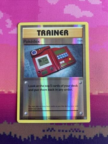 Pokemon Card Pokedex Evolutions Reverse Holo 82/108 NM
