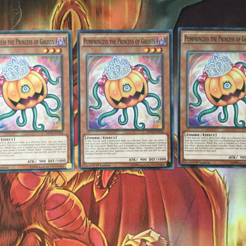 SHSP-EN032 Yugioh 3x Pumprincess The Princess Of Ghosts Mixed Sets (NM)