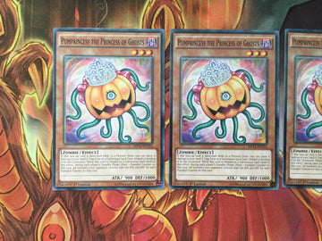 SHSP-EN032 Yugioh 3x Pumprincess The Princess Of Ghosts Mixed Sets (NM) (back)