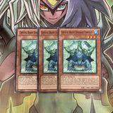 LCGX-EN157 x3 Crystal Beast Emerald Tortoise Common Excellent Condition Yugioh