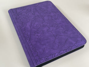 Twintraders EXCLUSIVE 9 Pocket BINDER ‘Dragon’s Descend’ Purple Colour Pokemon (back)