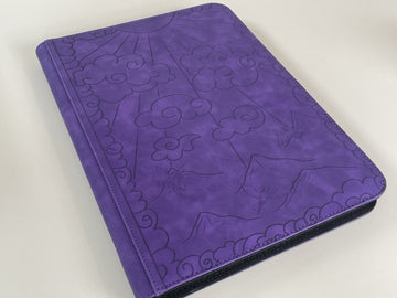 Twintraders EXCLUSIVE 9 Pocket BINDER ‘Dragon’s Descend’ Purple Colour Pokemon (back)