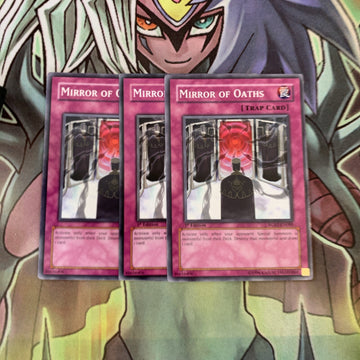 RGBT-EN080 x3 Mirror of Oaths Common Excellent Condition Yugioh