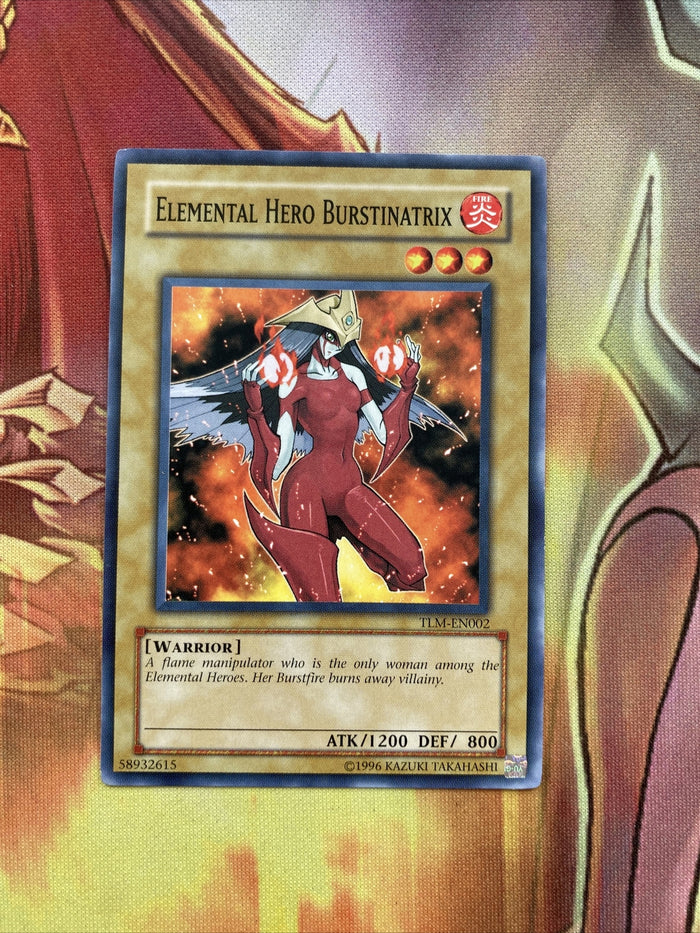 TLM-EN002 Elemental Hero Burstinatrix UNL Edition NM Yugioh