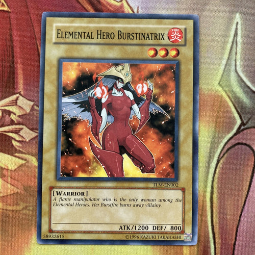TLM-EN002 Elemental Hero Burstinatrix UNL Edition NM Yugioh